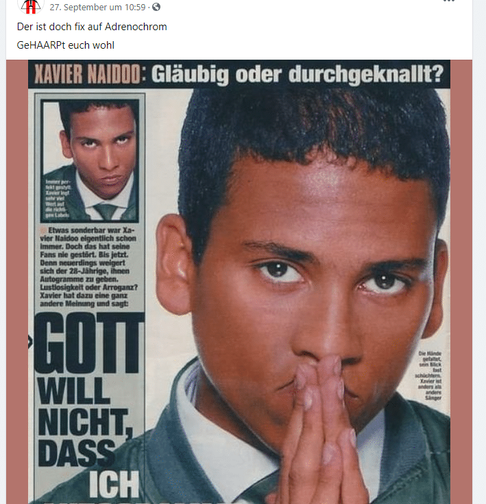 Naidoo und die Autogramme: Ist dieser Artikel echt? – mimikama.org Naidoo. Hinweis: Die Wiedergabe einzelner Bilder oder Videosequenzen dient zur Auseinandersetzung mit dem Thema.
