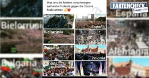 Weltweite Proteste gegen Corona – der Faktencheck