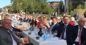 Opening of the wine festival in Heilbronn without masks?! (fact check) 