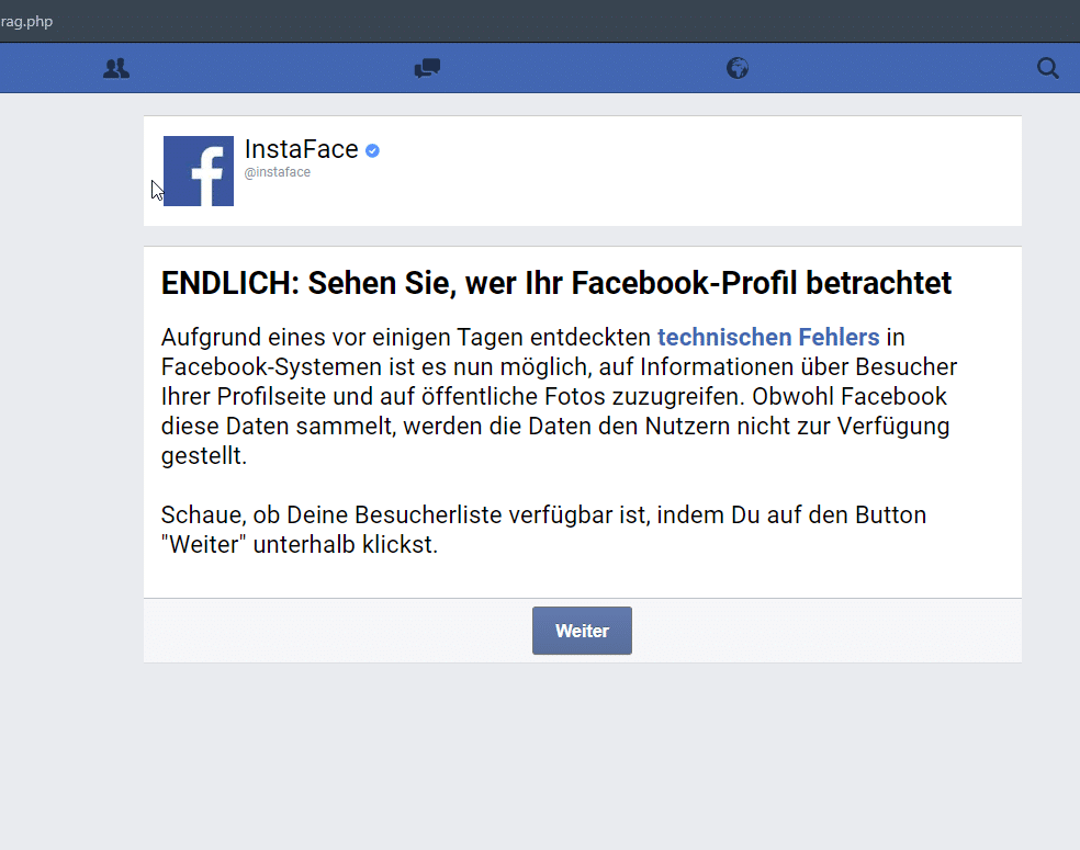 Betrugsmasche mit Clickbait-Kommentaren – mimikama.org
