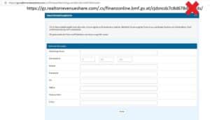 Die richtige FinanzOnline-Webadresse lautet „finanzonline.bmf.gv.at“ und nicht https://gz.realtorrevenueshare. com/.cv/...! Die richtige FinanzOnline-Webadresse lautet „finanzonline.bmf.gv.at“ und nicht https://gz.realtorrevenueshare. com/.cv/...!