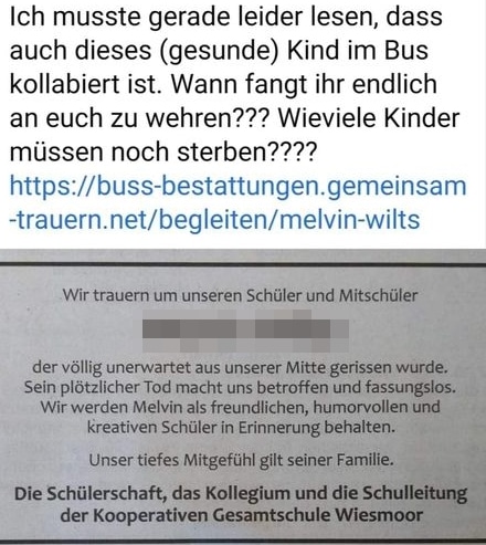 Screenshot: Facebook-Beitrag