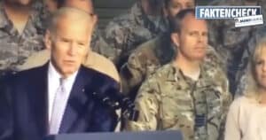 Joe Biden: „Clap for that, you stupid bastards“ (ein Faktencheck)