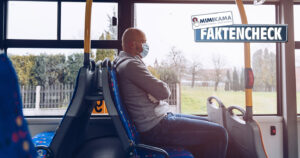 Busfahrer hob Maskenpflicht auf, zum Schutze „Licht aus“