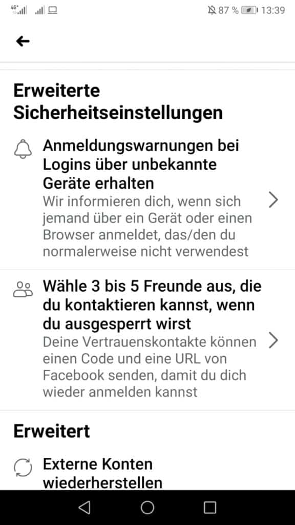 Facebook-Profil via Smartphone sicherer machen – mimikama.org