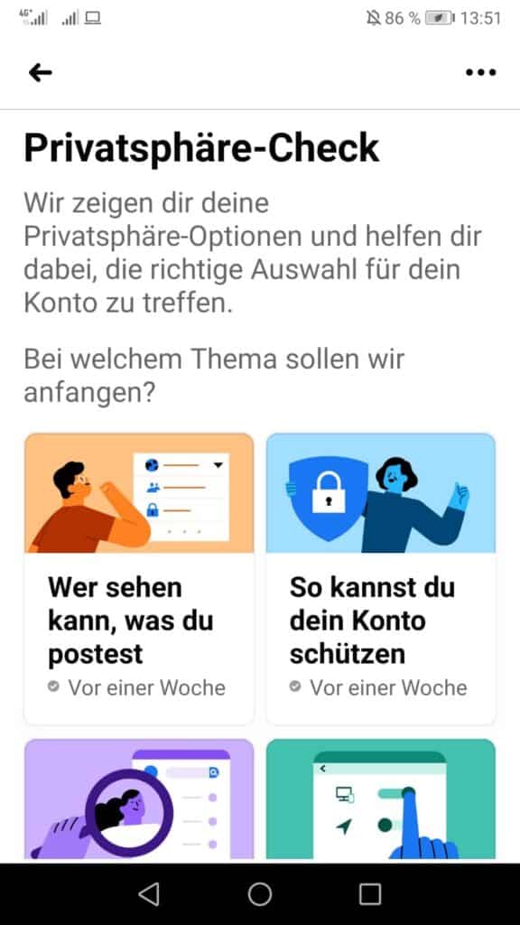 Facebook-Profil via Smartphone sicherer machen – mimikama.org