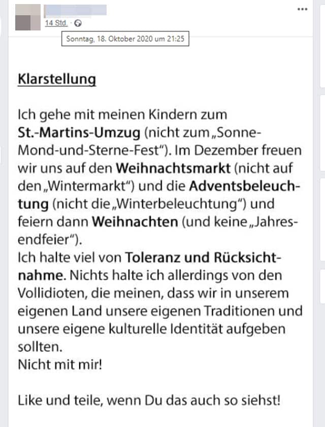 Klarstellung: 2020 auch wieder dabei!