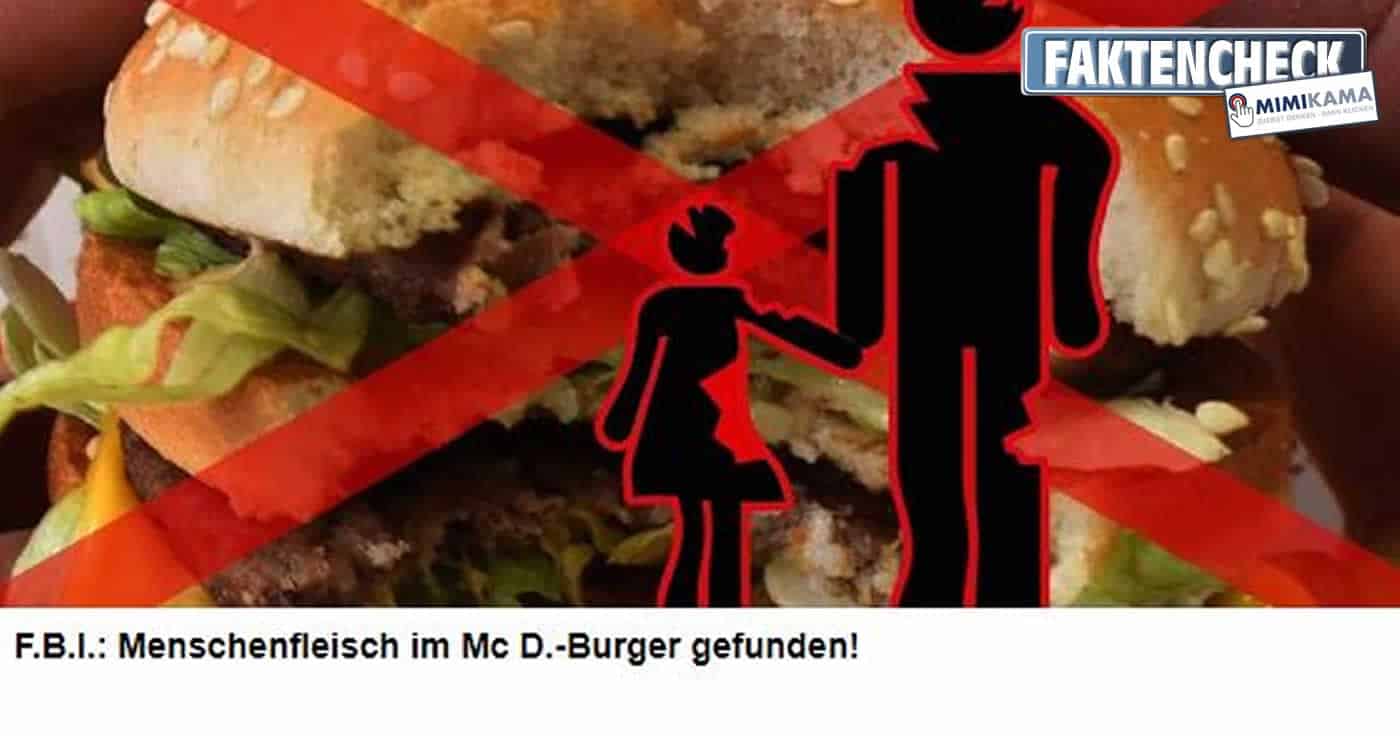 Menschenfleisch in McDonald's-Burgern - Wenn bei QAnon der Aluhut brennt