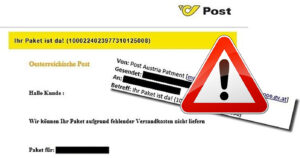Massenhaft gefälschte Post-Mails: entlarve den Betrug!