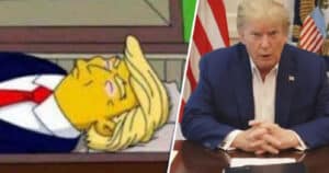 Trump im Sarg: Prophetische Simpsons?