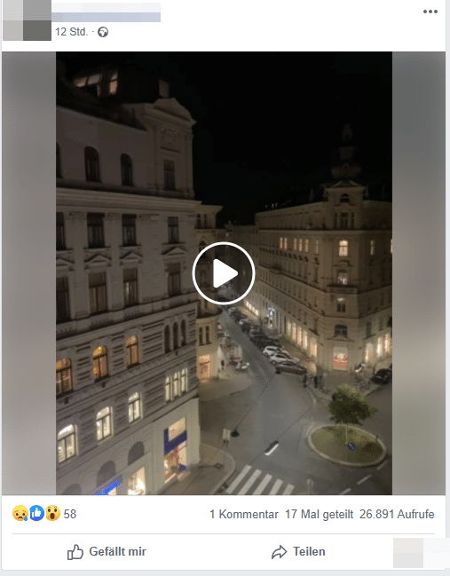 Screenshot Facebook