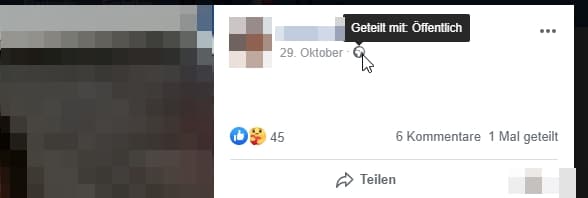 Diese Einstellung sollte man bei Fotos nie nutzen. Besser wäre es gar keine Kinderbilder zu veröffentlichen oder wenn dann mit der Einstellung „Nur Freunde“