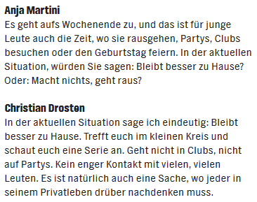 Das Interview mit Drosten
