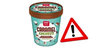 REWE ruft Eisbecher „Beste Wahl Caramel Coconut“ zurück