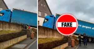 Faktencheck: LKW mit der Aufschrift „Wir fahren alles gegen die Wand“