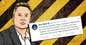 Elon Musk positiv und negativ auf Corona getestet