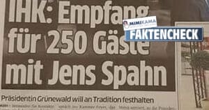 Nein, Jens Spahn feierte nicht mit 250 Gästen trotz Corona