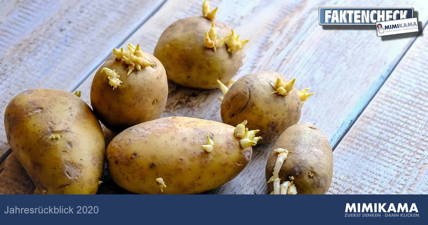 Jahresrückblick 2020: Sind keimende Kartoffeln giftig?
