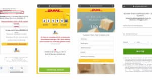 DHL spam is intended to trap Internet users