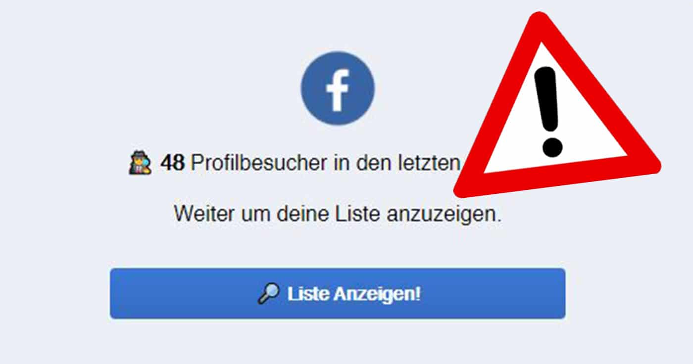 Facebook: "Profileviewer" ist und bleibt dreister Phishing-Versuch!