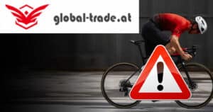 Fake-Seite/-Shop global-trade mit gestohlenem Foto