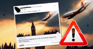 „Flugzeug-Absturz in Hamburg“ führt zu Phishing-Falle!