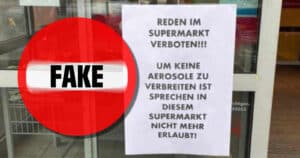 REWE: „Reden im Supermarkt verboten!“ (Faktencheck)