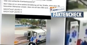 Kein Fake: Video zeigt wirklich Corona-Krankentransport