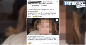 Fieser Datenklau-Versuch auf Facebook, mit dem Foto eines bereits verstorbenen Mädchens