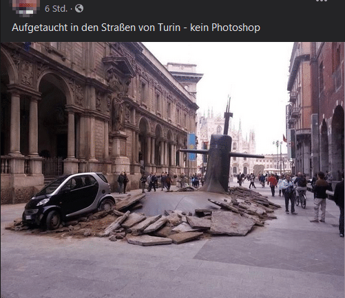 Ein U-Boot in Turin?