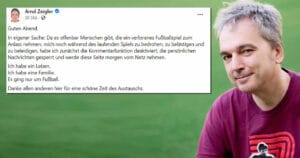 Drohungen: Arnd Zeigler deaktiviert sein Facebook-Konto