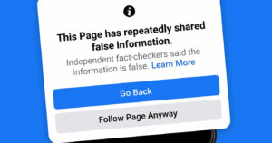 Facebook setzt Maßnahmen gegen Nutzer, die wiederholt Falschmeldungen teilen