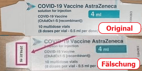 Mogelpackung: Den AstraZeneca-Impfstoff gab es nicht schon 2018! – mimikama.org Original und Fälschung