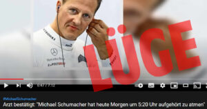 Michael Schumacher ist nicht tot