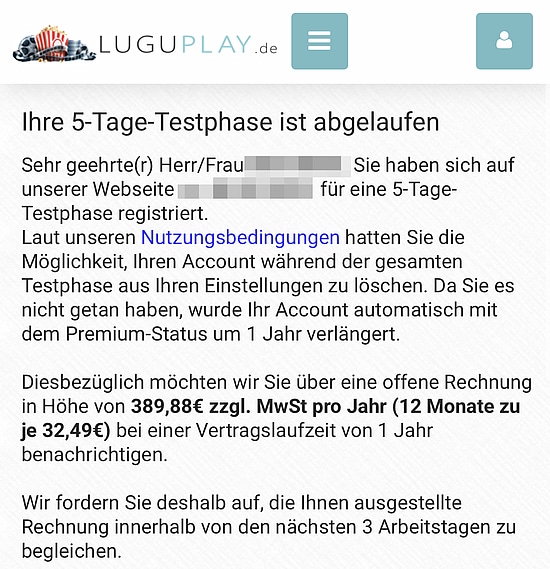 Achtung: Streaming-Webseiten verschicken ungerechtfertigte Mahnungen! – mimikama.org Achtung: Streaming-Webseiten verschicken ungerechtfertigte Mahnungen! – mimikama.org