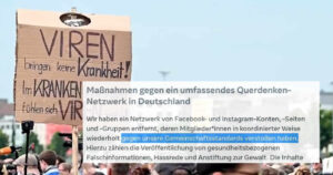 „Schädliches Netzwerk“: Facebook löscht „Querdenken“-Kanäle