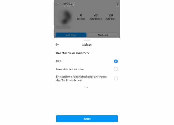 Instagram: Wenn dein Instagram-Konto kopiert wurde...