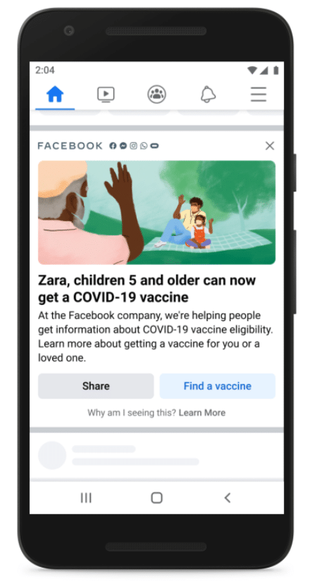 Screenshot: Facebook-Newsroom