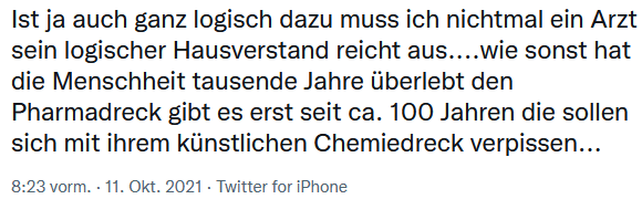 Ah ja, der logische Hausverstand