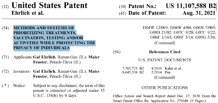 Der Name des Patents