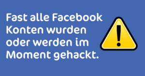 Nimm diese Warnung auf Facebook bitte ernst!