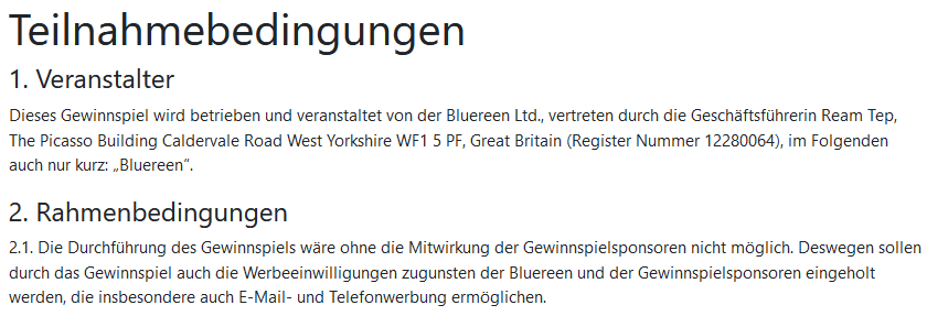 Die Veranstalter sind Datensammler