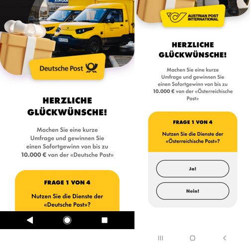 Eine lapidare Umfrage
