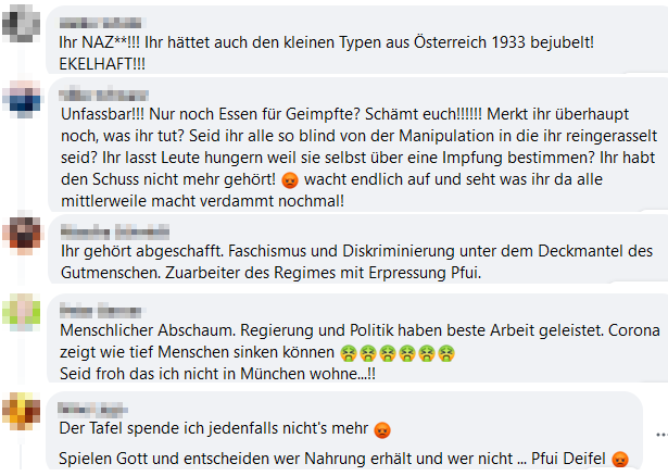 Shitstorm gegen die Münchner Tafel