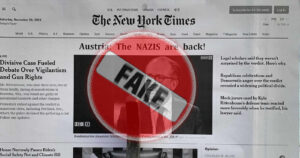 Gefälschte Schlagzeile der New York Times: „Austria: The NAZIS are back“