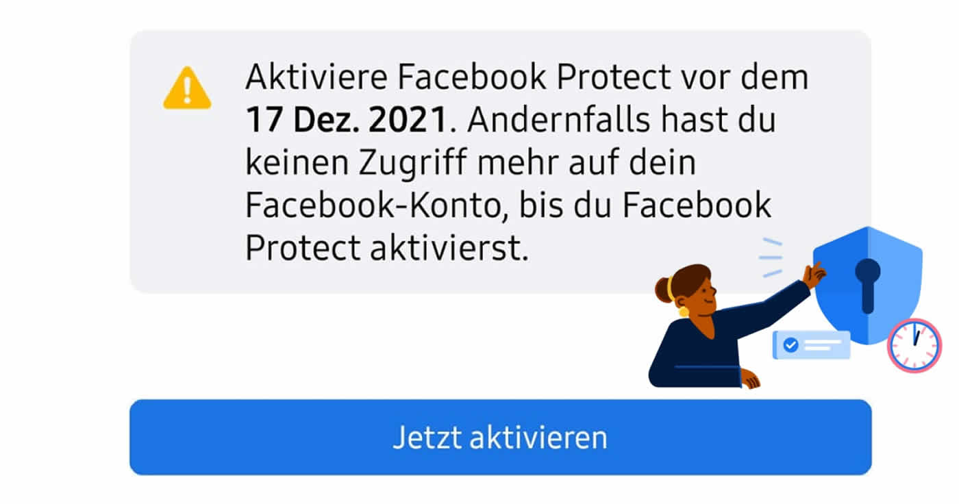 Facebook Protect: Verpflichtende Schutzmaßnahmen für besonders gefährdete Personen