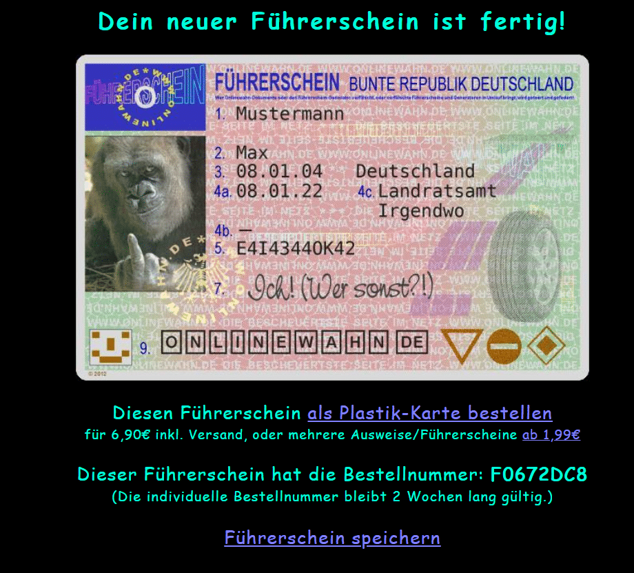 Unfallverursacher legte Polizei einen Fake-Führerschein vor – mimikama.org Unfallverursacher legte Polizei einen Fake-Führerschein vor – mimikama.org