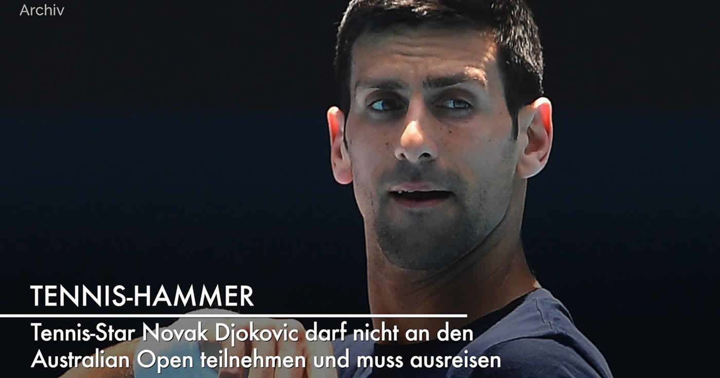Novak Djokovic darf nicht in Australien bleiben