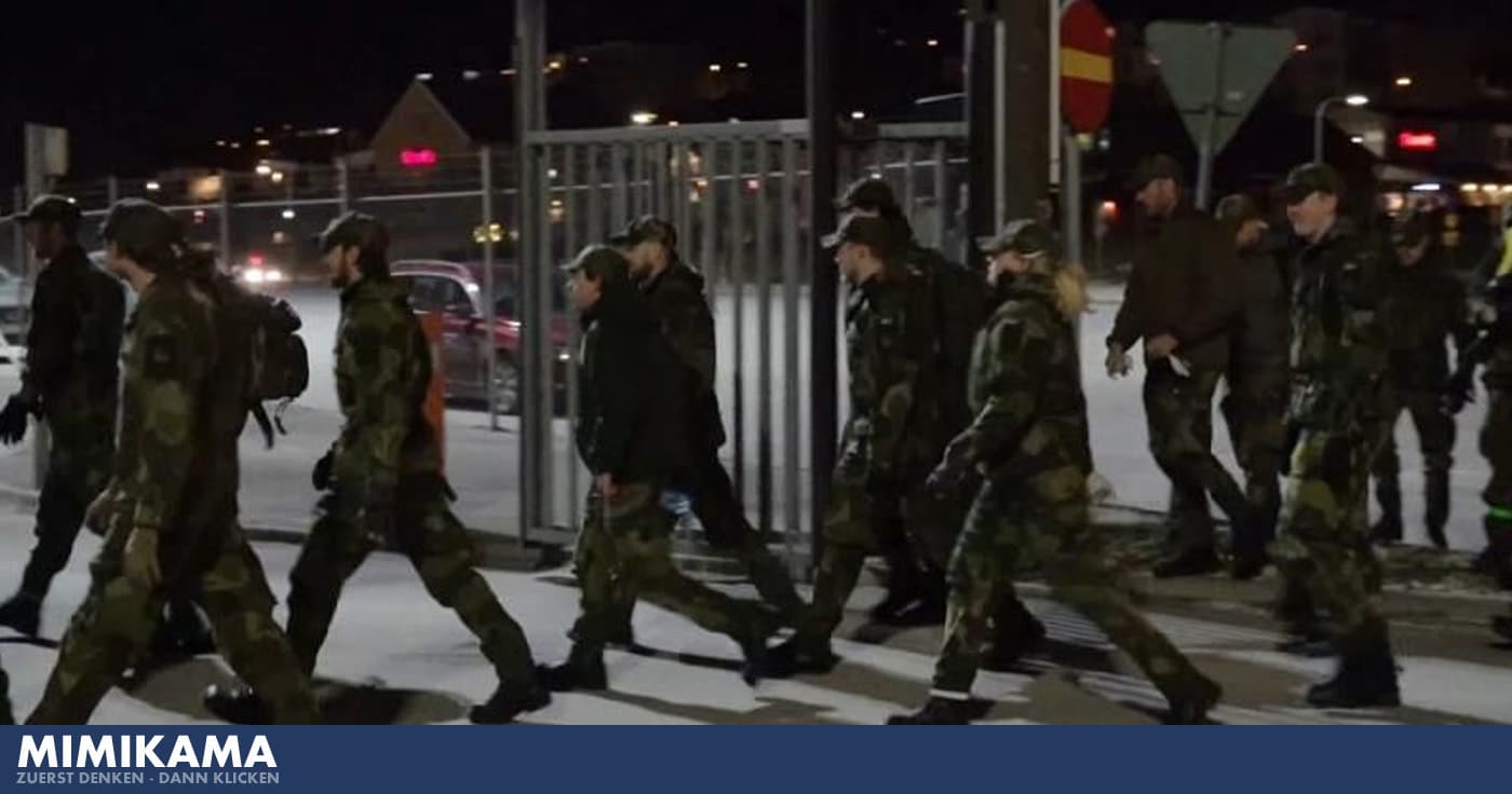 Schweden besorgt wegen russischen Aktivitäten und verlegt Soldaten