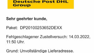 The DHL Trap: Nice Try!